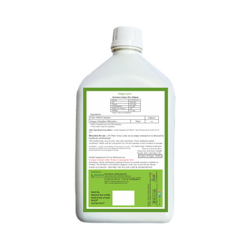 Bhumija Lifesciences Ginger Juice (No added Sugar) 1 Ltr